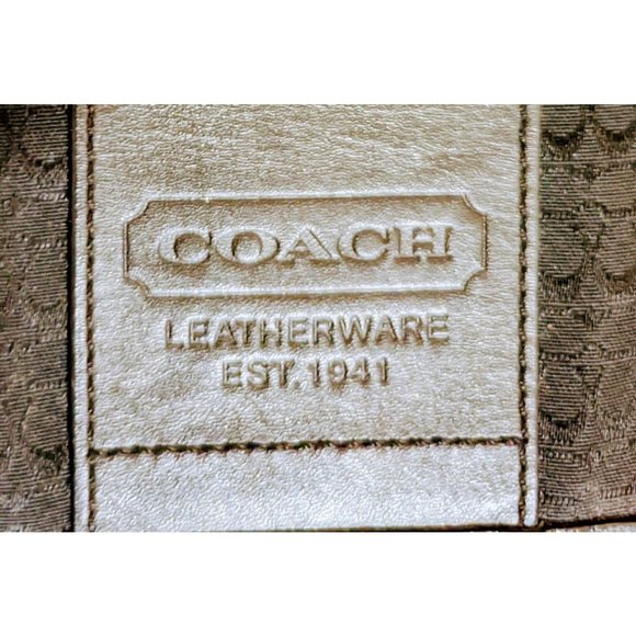 Coach 77004 Signature LG Multi-Use Shoulderbag Laptop Messenger Baby w/Wristlet - Picture 6 of 11